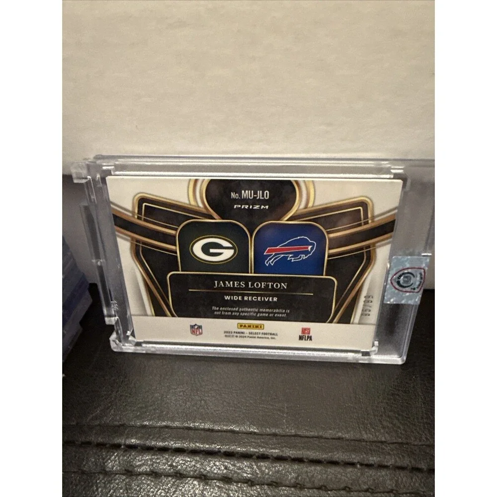 2023 Panini Select James Lofton Multiverse Dual Patch /99
